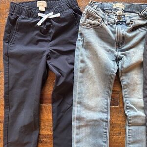 Bundle of kids Crew Cuts pants - size 4